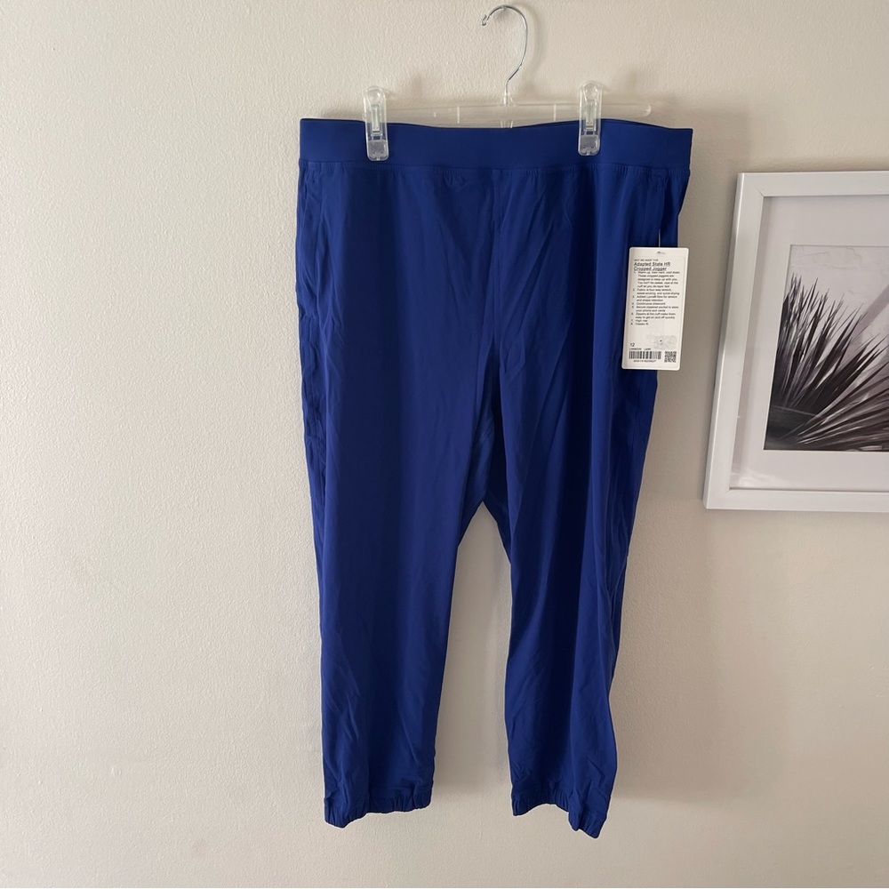 Lululemon Larkspur Adapted State High-Rise Cropped Jogger Size 12